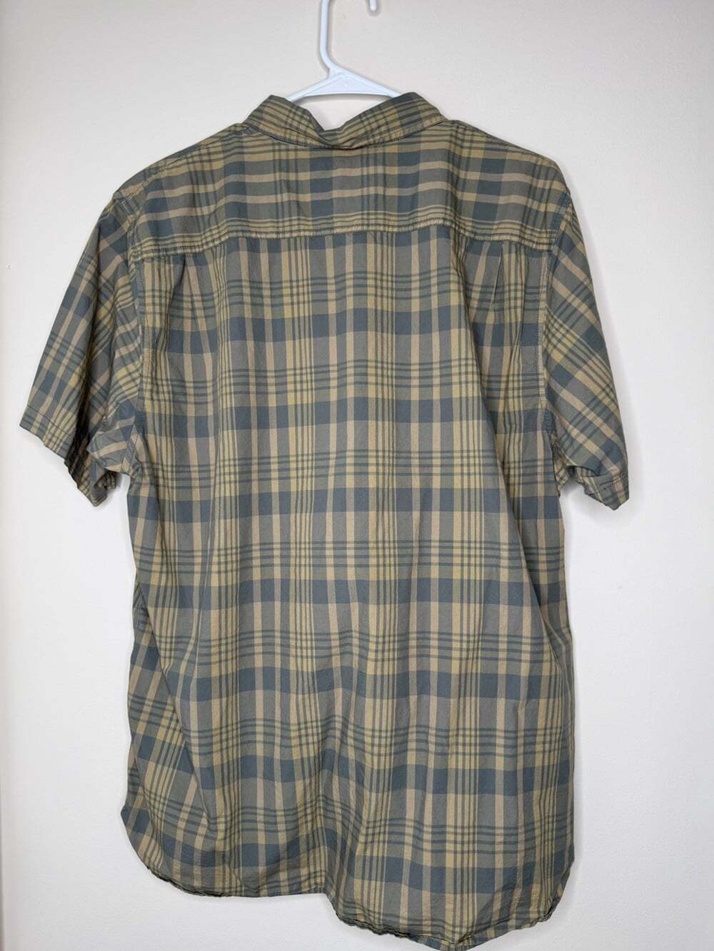 The North Face Green Shirt Button Down Short Sleeves Cotton Size XL - Picture 3 of 14